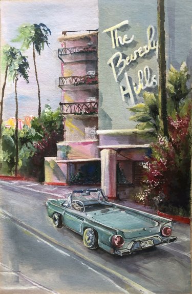 Открытка - Beverly Hills  №3951