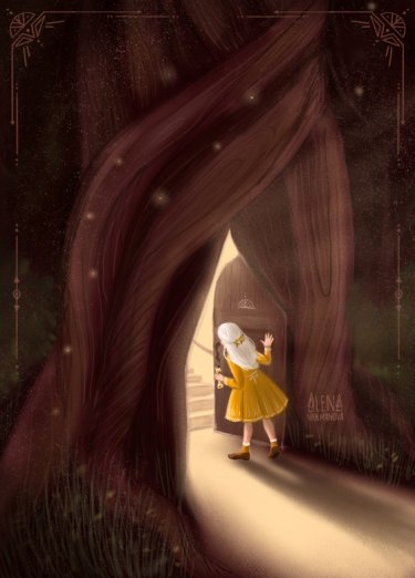 Открытка - Дверь №4408