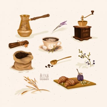 Открытка - Кофе №4416