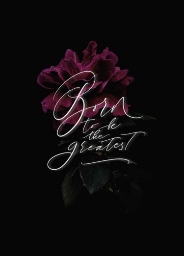 Открытка Cardsi - Born to be the greatest №2589