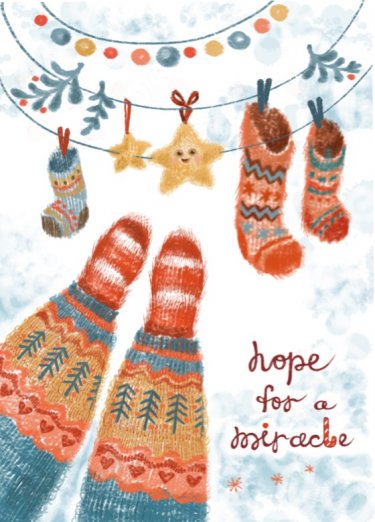Открытка Cardsi -  Hope for a miracle №3354