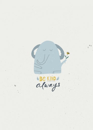 Открытка - Be Kind №3615