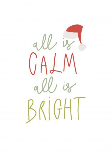Открытка Cardsi - Calm and bright  №2971