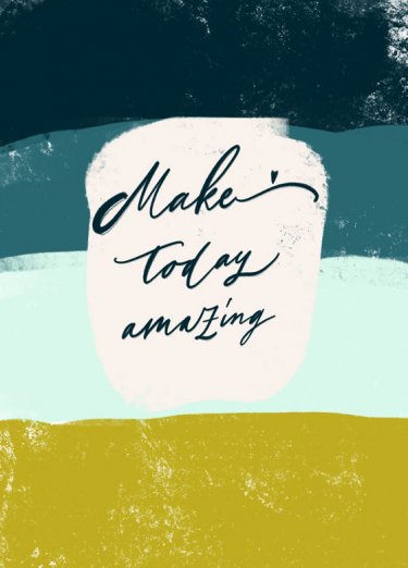 Открытка Cardsi - Make today amazing №2520