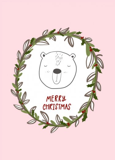 Открытка Cardsi - Merry Christmas №2964