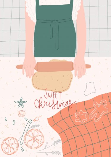 Открытка Cardsi - Sweet Christmas №2978