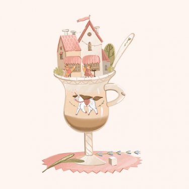 Открытка Cardsi - Coffee Shop №2355