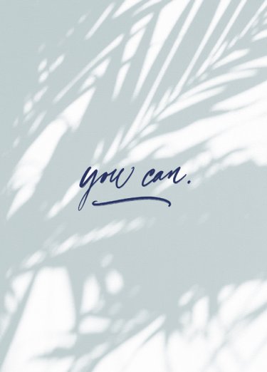 Открытка Cardsi - You can №2524