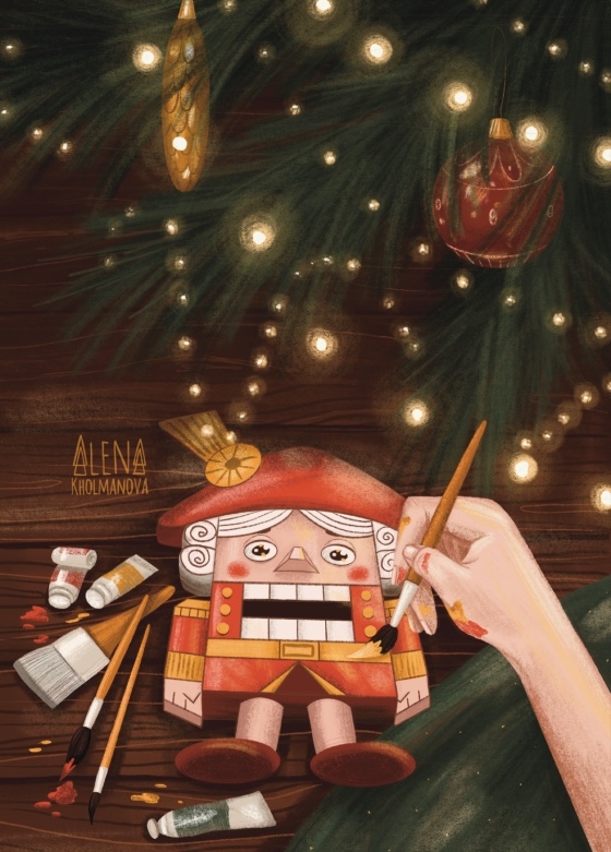 Открытка - Щелкунчик №4426