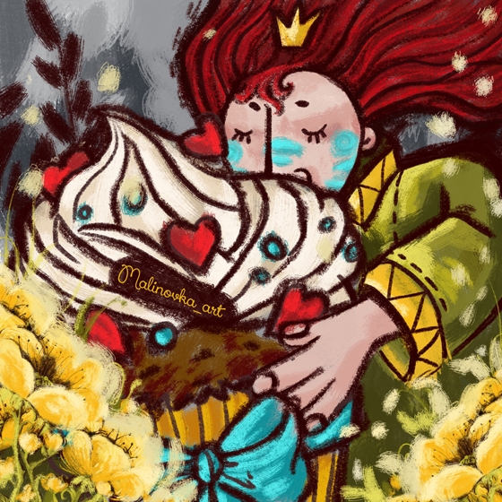 Открытка - Кекс №4652